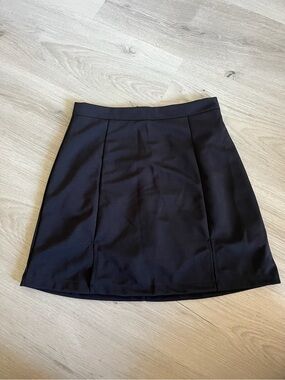 Black Women’s Mini A-Line Skirt